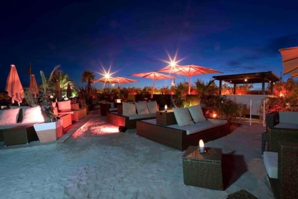 Cannes Palm Beach Parking, Clim, Wifi Plage 2' A Pieds 外观 照片